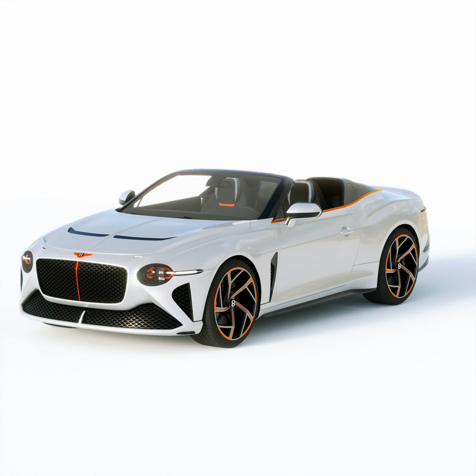 Bentley Mulliner Bacalar 2021 3D Model .c4d .max .obj .3ds .fbx .stl .blend 