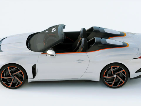 Bentley Mulliner Bacalar 2021 3D Model