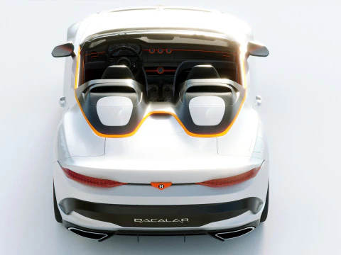 Bentley Mulliner Bacalar 2021 3D Model