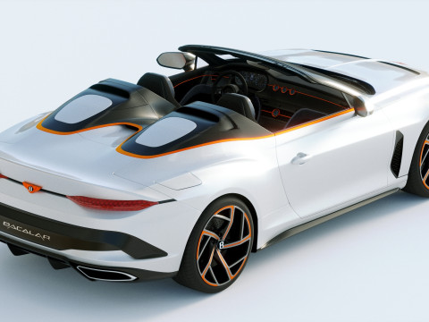 Bentley Mulliner Bacalar 2021 3D Model