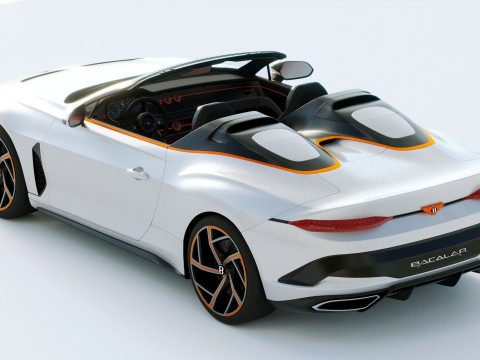 Bentley Mulliner Bacalar 2021 3D Model