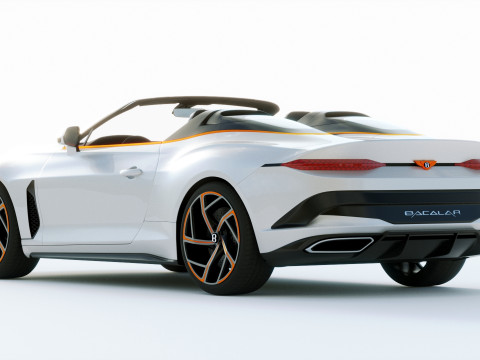 Bentley Mulliner Bacalar 2021 3D Model