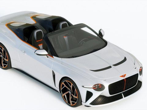 Bentley Mulliner Bacalar 2021 3D Model