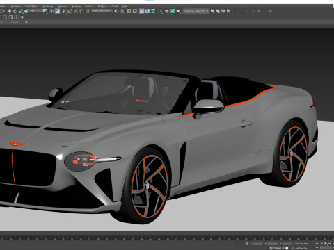 Bentley Mulliner Bacalar 2021 3D Model
