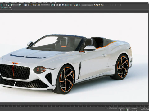 Bentley Mulliner Bacalar 2021 3D Model