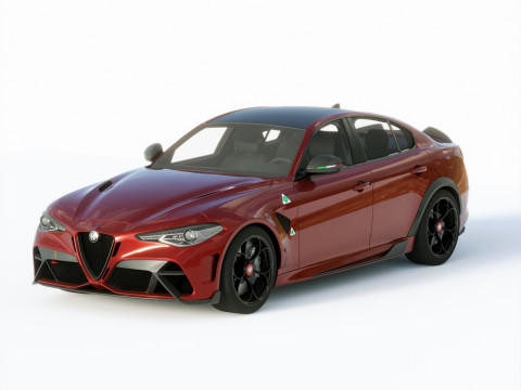 Alfa Romeo Giulia 2021 3Dモデル
