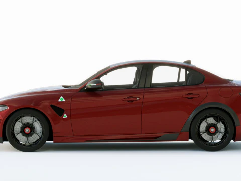 Alfa Romeo Giulia 2021 3D Model