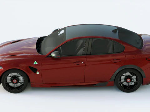 Alfa Romeo Giulia 2021 3D Model