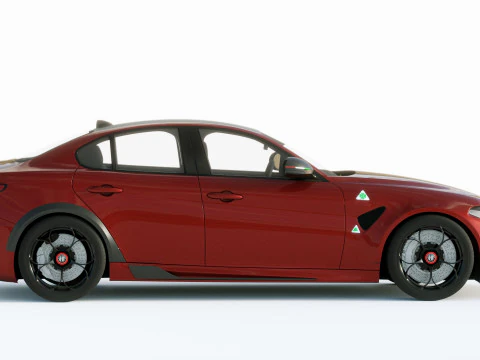 Alfa Romeo Giulia 2021 3D Model