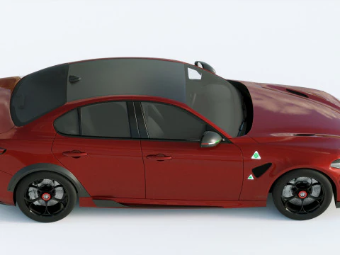 Alfa Romeo Giulia 2021 3D Model