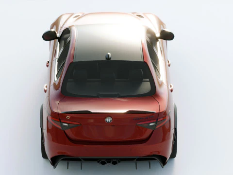 Alfa Romeo Giulia 2021 3D Model