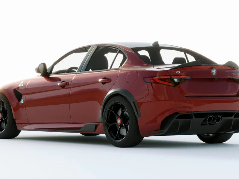 Alfa Romeo Giulia 2021 3D Model