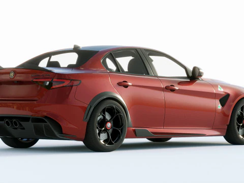 Alfa Romeo Giulia 2021 3D Model