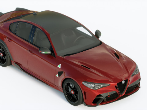 Alfa Romeo Giulia 2021 Modelo 3D