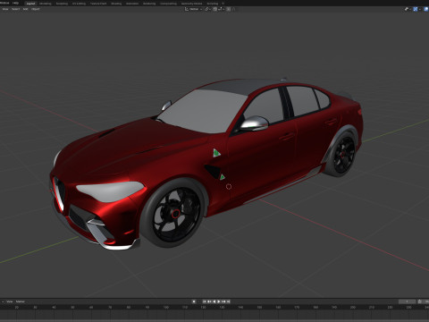 Alfa Romeo Giulia 2021 Modelo 3D