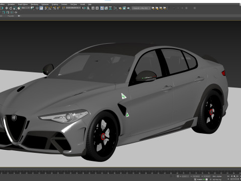 Alfa Romeo Giulia 2021 Modelo 3D