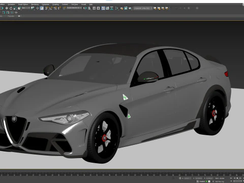 Alfa Romeo Giulia 2021 3D Model