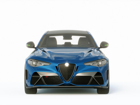 Alfa Romeo Giulia GTAM 2021 Model 3D