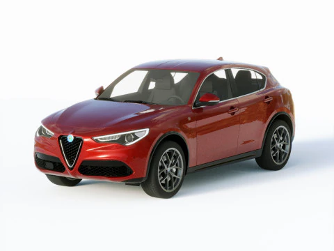 Alfa Romeo Stelvio Ti 2020 Model 3D
