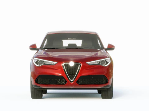 Alfa Romeo Stelvio Ti 2020 3D Model