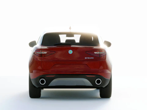Alfa Romeo Stelvio Ti 2020 3D Model