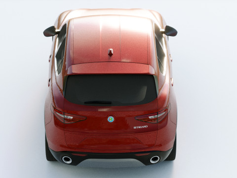 Alfa Romeo Stelvio Ti 2020 Modelo 3D