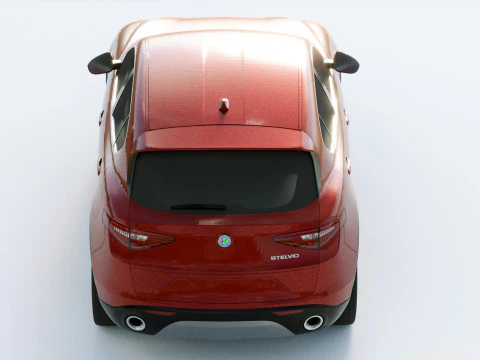 Alfa Romeo Stelvio Ti 2020 3D Model