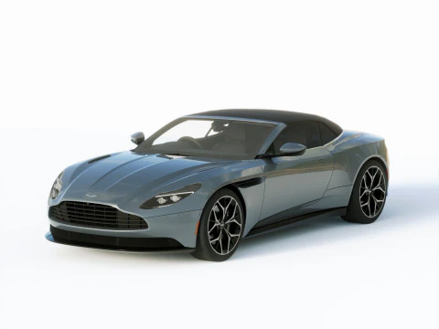 Aston Martin DB11 Volante 2019 3D Model