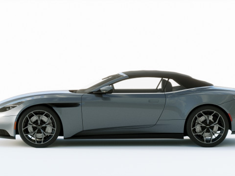 Aston Martin DB11 Volante 2019 3D Модель