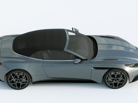 Aston Martin DB11 Volante 2019 3D Модель