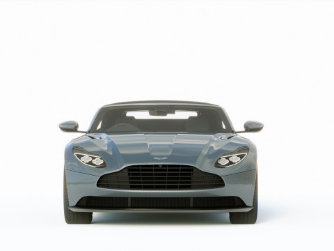 Aston Martin DB11 Volante 2019 3D Модель