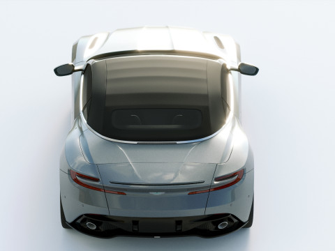 Aston Martin DB11 Volante 2019 3D Модель