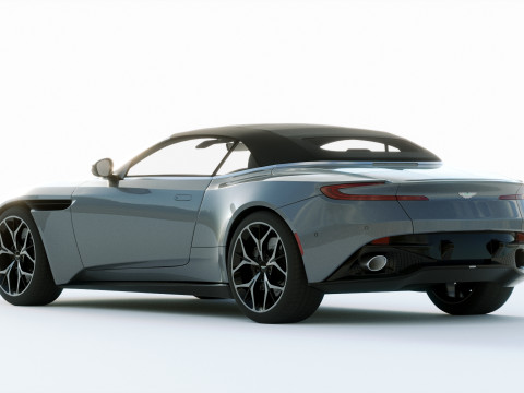 Aston Martin DB11 Volante 2019 3D Модель