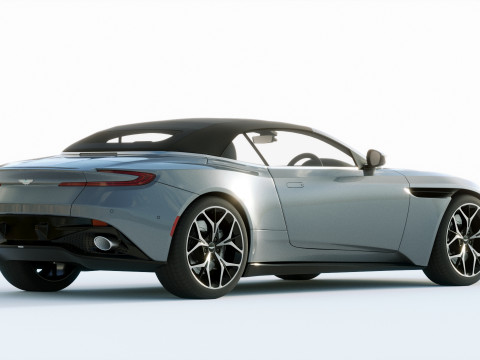 Aston Martin DB11 Volante 2019 3D Модель