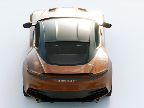 Aston Martin DBS Superleggera 2019 3D Модель