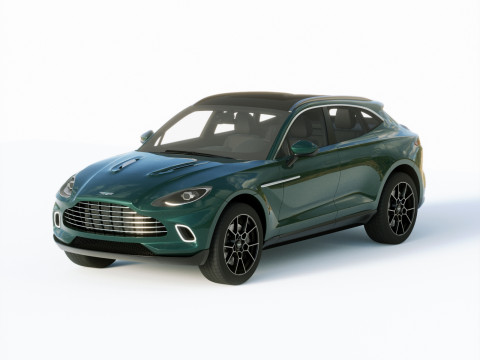 Aston Martin DBX 2021 3D Model