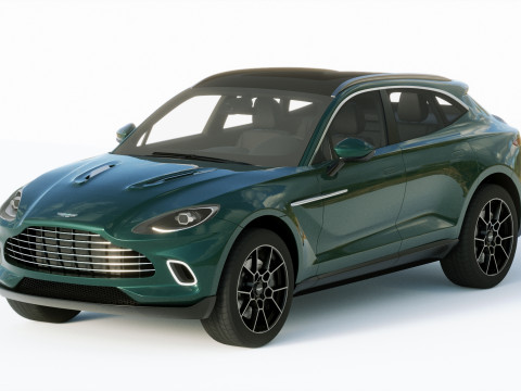 Aston Martin DBX 2021 3Dモデル