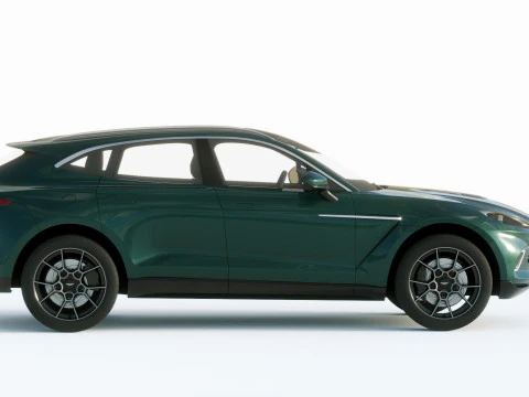 Aston Martin DBX 2021 3D Model