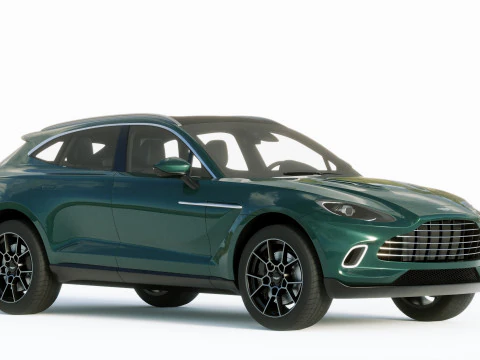 Aston Martin DBX 2021 3D Model