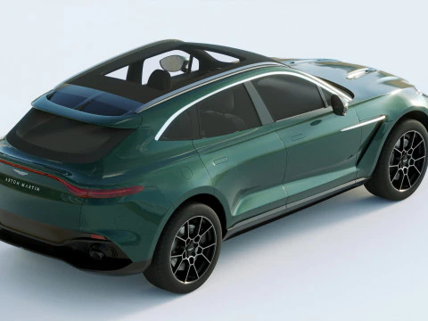 Aston Martin DBX 2021 3D Model