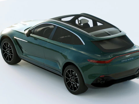 Aston Martin DBX 2021 3D Model