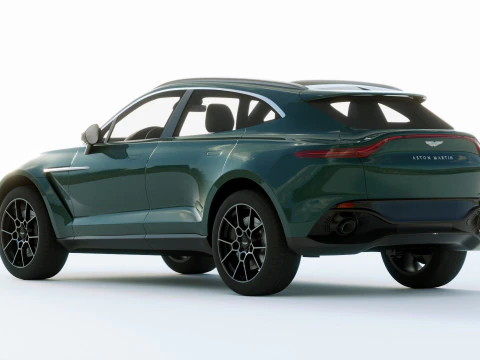 Aston Martin DBX 2021 3D Model