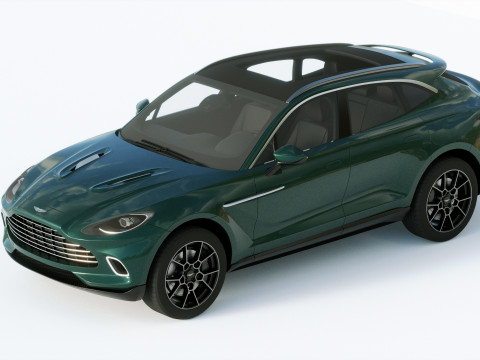 Aston Martin DBX 2021 3Dモデル