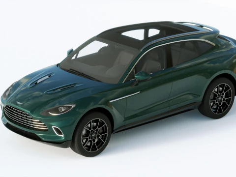 Aston Martin DBX 2021 3D Model