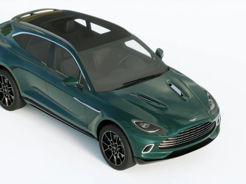 Aston Martin DBX 2021 3D Model