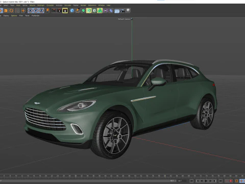 Aston Martin DBX 2021 3D Model