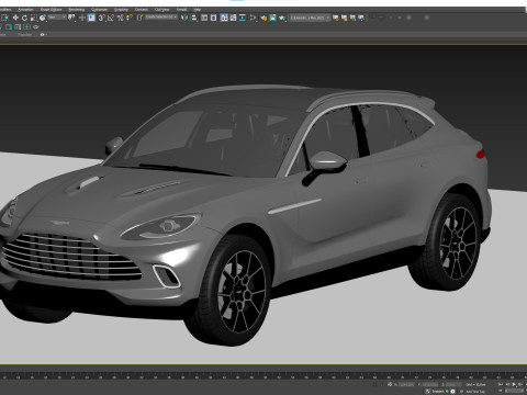 Aston Martin DBX 2021 3Dモデル