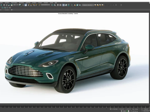 Aston Martin DBX 2021 3D Model