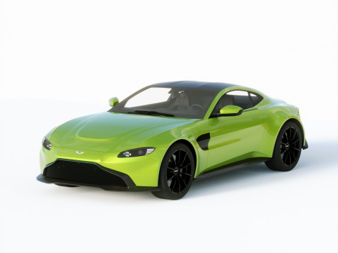 Aston Martin Vantage 2019 Modelo 3D