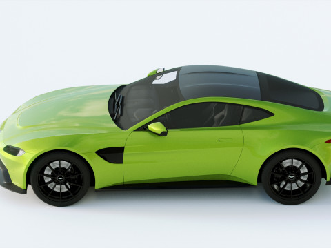 Aston Martin Vantage 2019 Modelo 3D